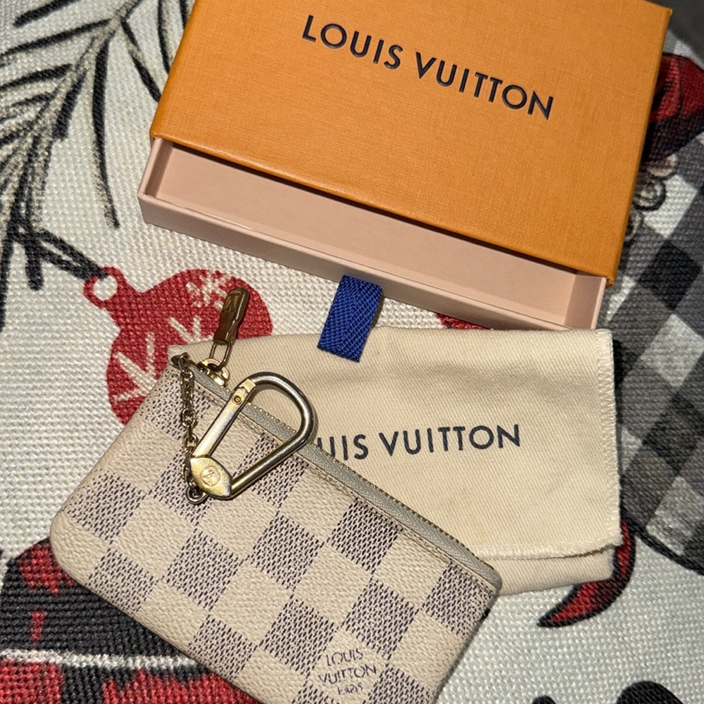 Louis Vuitton Damier Azure Key Pouch